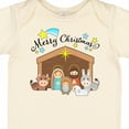 thumbnail image 4 of Inktastic Merry Christmas Cute Nativity Scene Boys or Girls Baby Bodysuit, 4 of 5