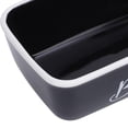 thumbnail image 2 of M Buder 500ml Butter Dish with Ceramic Base, Double‑Sealed Lid, Built‑in Cutting Tool – 5.5"x7.9" Rectangular Kitchen Butter Holder, 2 of 6