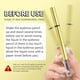 thumbnail image 5 of Pisexur Belleza Maquillaje El lápiz de cejas 2 en 1 Head está equipado con una punta de tenedor y una punta de cepillo para crear cejas con aspecto de pelo natural. 3 ml.para mujeres y hombres, 5 of 6