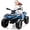 Blue, variant on Yeshouse 24V Kids Ride on ATV, Toddler 4WD Electric Ride on Toy Car with LED Light, Bluetooth, Leather Seats, Yellow