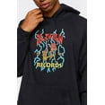 thumbnail image 5 of Death Row Records Men's 1991 Electric Graphic Logo Hoodie Sweatshirt (Small, Black), 5 of 6