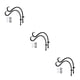 thumbnail image 5 of Decoración Colgante Bewildely 2pcs Maceta Negra 12 pulgadas, 5 of 6