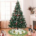 thumbnail image 6 of St. Patrick''s Day Tree Skirt 36in, St. Patrick''s Day Gnomes Decor, St. Patrick''s Day Tree Ornament for Green Plaid Clover Christmas Tree Mat, Irish Spring Decorations for Home Holiday Party, 6 of 6