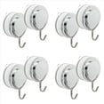thumbnail image 1 of Gancho de SuccióN Paquete de 8 de Ventosa de Acero Inoxidable Al VacíO, Gancho para Toallas de BañO, Soportes Hasta 18 Lb Pared con Ventosa, Perchas Cocina y BañO, 1 of 3