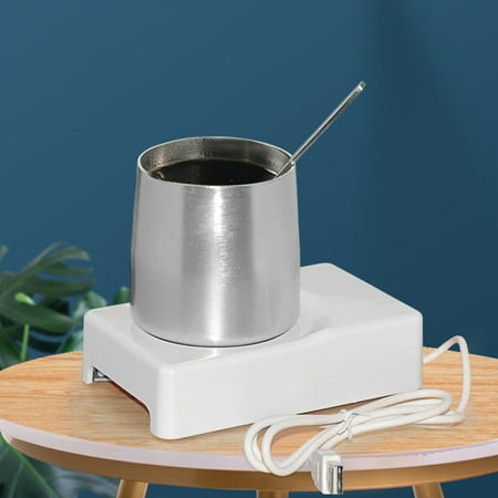 

Txmfgh USB Hot and Cold Portable Insulation Saucer for Keeping Items Warm or Cool with Waterproof Design