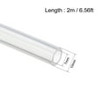 thumbnail image 2 of Uxcell Tubing Tube Air Hose Pipe for Pump Transfer Silicone 1pcs 0.28'' x 0.39'', 2 of 4
