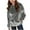 Gray, variant on Sweatshirts for Girls Velour Fall Winter Warm Soft Pullover Sweatshirts Oversized Teen Fleece Fuzzy Tops with Pockets,10 Years