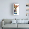 thumbnail image 3 of Danny Gordon Art 'Brown Chihuahua Wearing Clothes' Canvas Art, 3 of 3