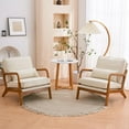 thumbnail image 2 of Sesslife Modern Chenille Oversized Accent Chair, Living Room Chair, Leisure Chair Reception Chair for Living Room, Bedroom, Matcha Green, 2 of 7