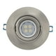 thumbnail image 3 of Estevez Luminario Empotrable BASIC XL Satin para Techo con Portalámparas GX5.3 MR16 IP20, 3 of 10
