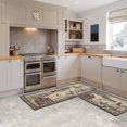 thumbnail image 3 of Farmhouse Kitchen Rugs Set 2 Piece PVC Kitchen Mat Waterproof, Farm Rooster Kitchen Floor Mats Runner Rug Washable, Non Slip Standing Comfort Mat for Sink Home Office, 3 of 6
