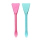 thumbnail image 1 of Dinheiro Juego de 2 brochas aplicadoras de mascarilla facial de silicona de doble cara con cuchara Tipo de cepillo facial de silicona duradero: estilo 2;, 1 of 5