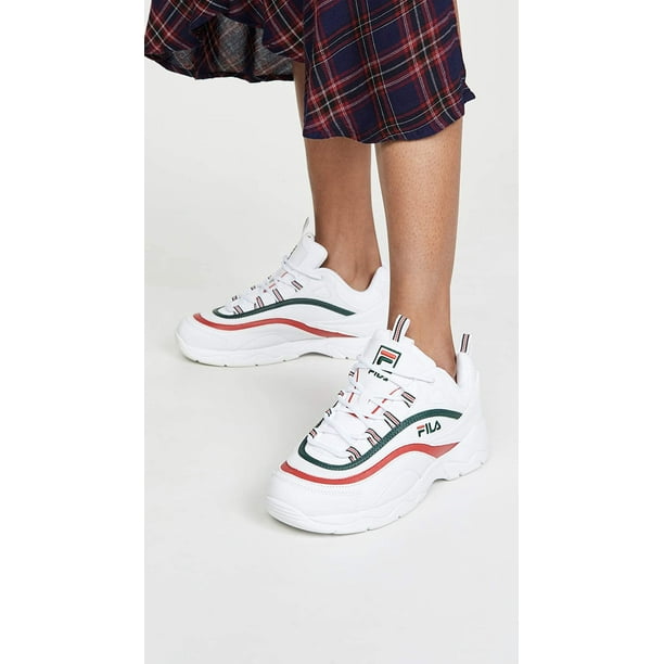 Fila ray hotsell white womens