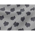 thumbnail image 4 of oneOone Viscose Jersey Fabric Rabbit Block Fabric Prints By Yard 60 Inch Wide, 4 of 5
