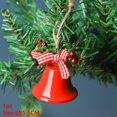 thumbnail image 1 of Campana de mano de Navidad para el hogar y la escuela, campanilla de mano para restaurante, servicio de llamada, decoración de árbol de Navidad, 2023, 1 of 4