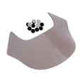 thumbnail image 1 of Colaxi Motorcycle Quarter Fairing Wind Deflector Screen for soft tail, Smoke Tint, 30 cm, 1 of 8