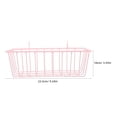 thumbnail image 2 of unbranded 2Ud Alimentador De Para Conejos Con Instalación Estable Y Estructura Metálica Color Rosa, 2 of 7