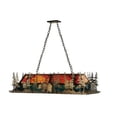 thumbnail image 5 of Meyda Tiffany 124021 Long Bear 6 Light 50" Wide Linear Pendant - Copper, 5 of 5