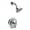 Chrome, variant on Moen T2122 Traditional Single Handle Pressure Balanced Shower Trim - Nickel