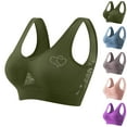 thumbnail image 2 of Fengactive Sports Bras for Women Seamless Wireless Yoga Bra Comfort Workout Running Stretchy Supportive Bralette, 2 of 3