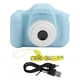 thumbnail image 1 of Mini cámara fotográfica digital de dibujos animados para niños, inteligencia, fácil de usar, color azul, 1 of 13