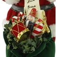 thumbnail image 4 of 12” Fabric Mache Traditional Toy Bag Santa Claus 121024, 4 of 7