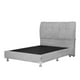 thumbnail image 2 of Box Base Cama Matrimonial + Cabecera Kiri Gris, 2 of 9