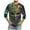 Multicolor, variant on Xixinqiwan Mens Mardi Gras Clothing,Casual Round Neck Tunic Blouse Fat Tuesday Tee New Orleans Carnival Party Clothing