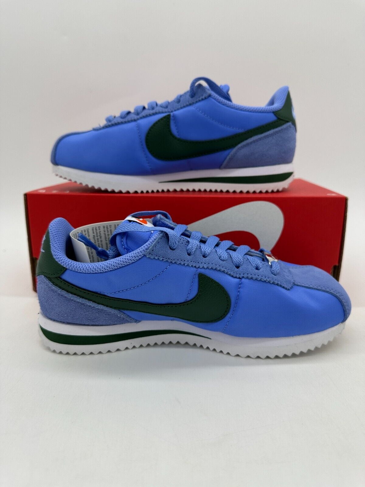 Nike Cortez Women's Size 5.5 Blue Green Running Athletic Shoes DZ2795 402