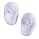 thumbnail image 4 of 2x cubiertas de silicona para los oídos, tapones para los oídos de peluquería, orejeras profesionales reutilizables impermeables para teñir el cabello violeta claro, 4 of 10