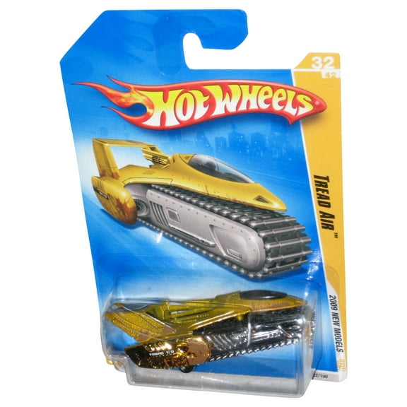 Hot Wheels 2009 New Models 32/42 Gold Tread Air Toy Car 032/190