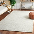 thumbnail image 2 of SAFAVIEH Blossom Asher Damask Wool Area Rug, Silver/Ivory, 5' x 8', 2 of 8