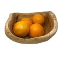 thumbnail image 3 of TJ Global Handmade Wood Bowl Rectangular shape Handcarved Natural Root Wood Crafts Bowl Fruit Salad Serving Bowls, Medium (L8.5" x W7.5" x H5"), 3 of 5