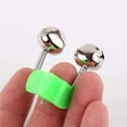 thumbnail image 3 of Eigraketly 20 piezas campana de caña de pescar campanas de alarma doble alarma de pesca con Clip de plástico campana de pesca de Metal accesorios de pesca Pescar Eigraketly OD013317-00, 3 of 6