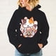 thumbnail image 1 of Sudadera con capucha con estampado divertido de gato Boba Tea, moda para mujeres y hombres, sudaderas informales, sudaderas con capucha para mujeres, 1 of 4