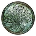 thumbnail image 2 of Next Innovations 24 in. Round Tree of Life Wall Art - Teal, 2 of 3