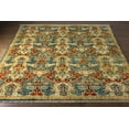 thumbnail image 6 of Hauteloom Cutler Wool Living Room, Bedroom Area Rug - Traditional - Blue, Brick Red, Mustard - 2' x 3', 6 of 9