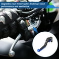 thumbnail image 3 of Short Long Brake Clutch Levers for Yamaha WR125X 09-15 6 Position Adjustable Motorcycle Handlebar Brake Lever Aluminum Alloy Black Handle Blue End, 3 of 6