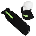 thumbnail image 1 of Almohada para el cuello para la siesta, protección suave de la columna cervical, cómoda almohada de viaje con bufanda para avión, coche, oficina, color negro, 1 of 8