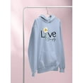 thumbnail image 3 of Live Simply Daisy Hoodie Women -Image by Shutterstock, Female Small, 3 of 4