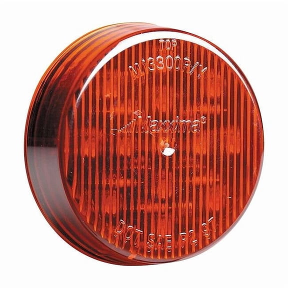 Maxxima Clearance Light, LED, Red, Round, 2-1/2 Dia M11300R