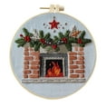 thumbnail image 1 of Hearth & Gear Christmas Embroidery Kit With Embroidery Hoop Easy Embroidery Kit For Beginners And Adults Full Embroidery Hoop Kit With Needles And Thread Included Toddler Arts And Crafts Storage Arts, 1 of 7