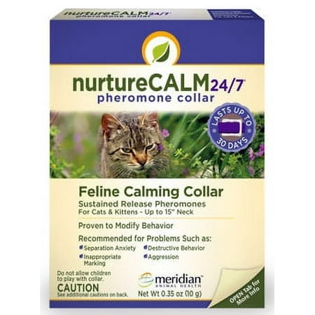 UPC: 0811664016814 | NurtureCalm 24/7 Pheromone Collar for Felines – Feline Calming Collar