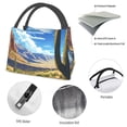 thumbnail image 4 of Easygdp Western Desert Cactus Bolsa de Almuerzo Insulada Reutilizable, Bolsa de Mano y Bandolera para Oficina, Trabajo, Viajes, 4 of 6