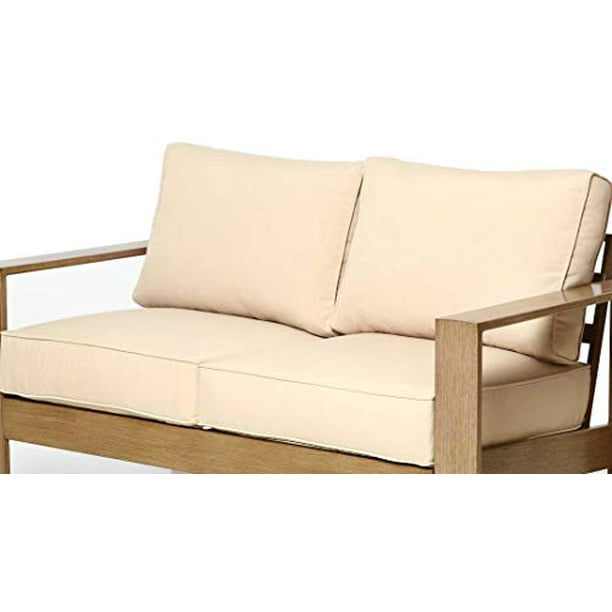 Creative Living 2beige Patio Furniture Cushion Beige Com Patio Furniture Cushion Beige, Creative Living Outdoor Furniture