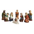 thumbnail image 3 of Juego de 11 figuras de resina Macarena estatuas coleccionables decoraciones de mesa adorno del pesebre de Jesús, 3 of 8