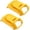 黄色, variant on 2pcs Top Case Compatible with DeWalt Battery Cover Replacement Plastic Batteries Case Replacement Housing Kit,5Ah Battery