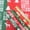 Green-StyleA-20pcs, variant on Christmas Wrapping Paper 20Pcs 22*20Inch,Flower Wrapping Paper Waterproof Floral Bouquet Wrapping Paper , Xmas Kraft Set Designs with Plaid, Reindeer, Tree, Snowflake Patterns Holiday Wrap for Gift
