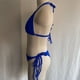 thumbnail image 5 of Conjunto traje baño flores 3D para mujer Traje baño piezas Top con cuello halter, 5 of 5