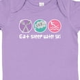 thumbnail image 4 of Inktastic Water Skiing Eat Sleep Water Ski Girls Baby Bodysuit, 4 of 5
